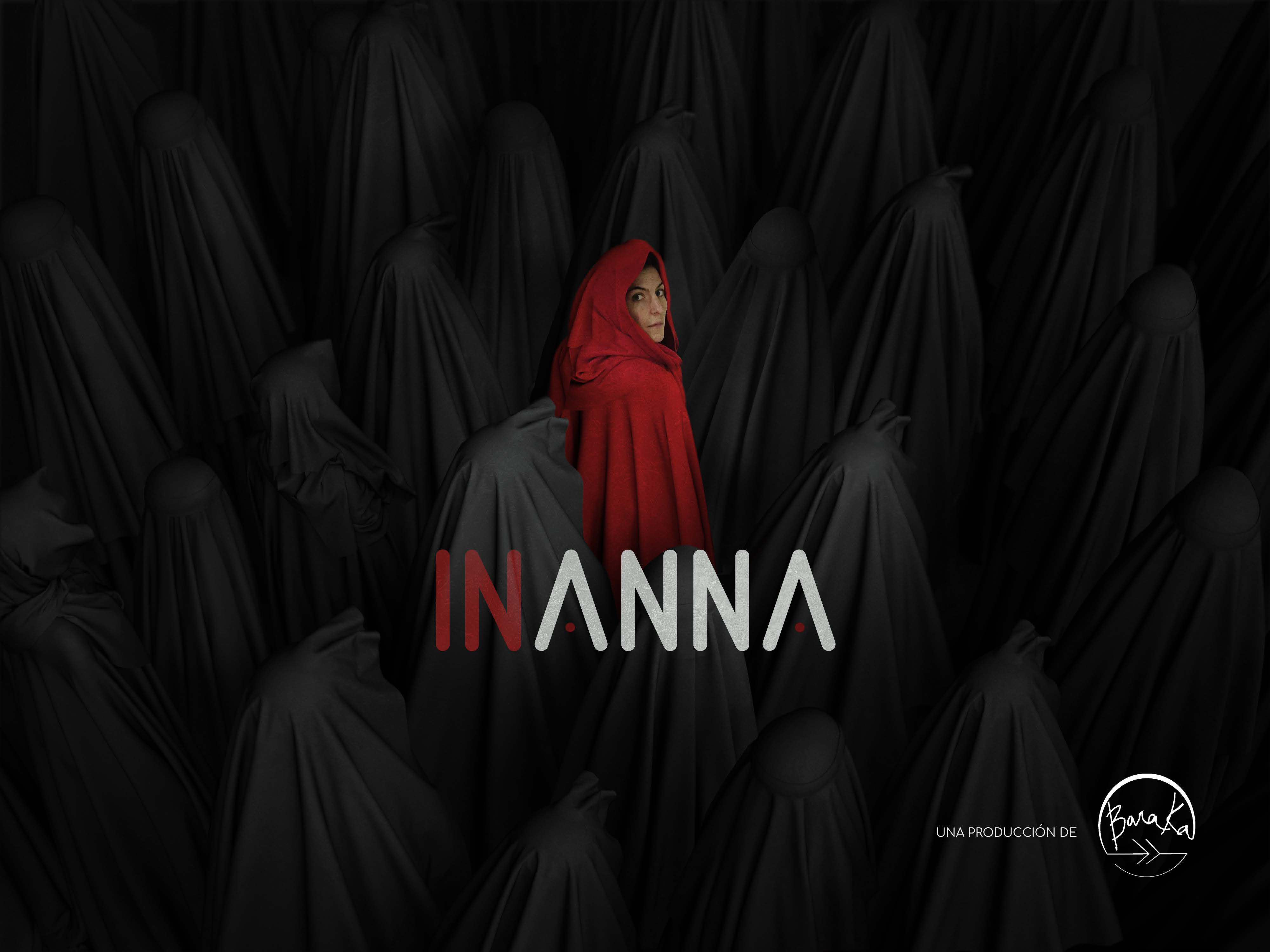 Cartel promocional de la obra de teatro InAnna de Teatro Baraka.