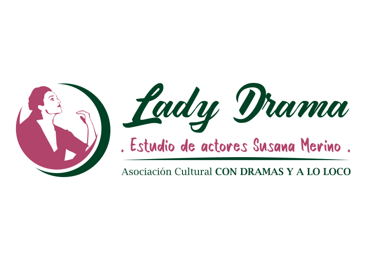 Logotipo de Lady Drama. Estudio de actores Susana Merino.